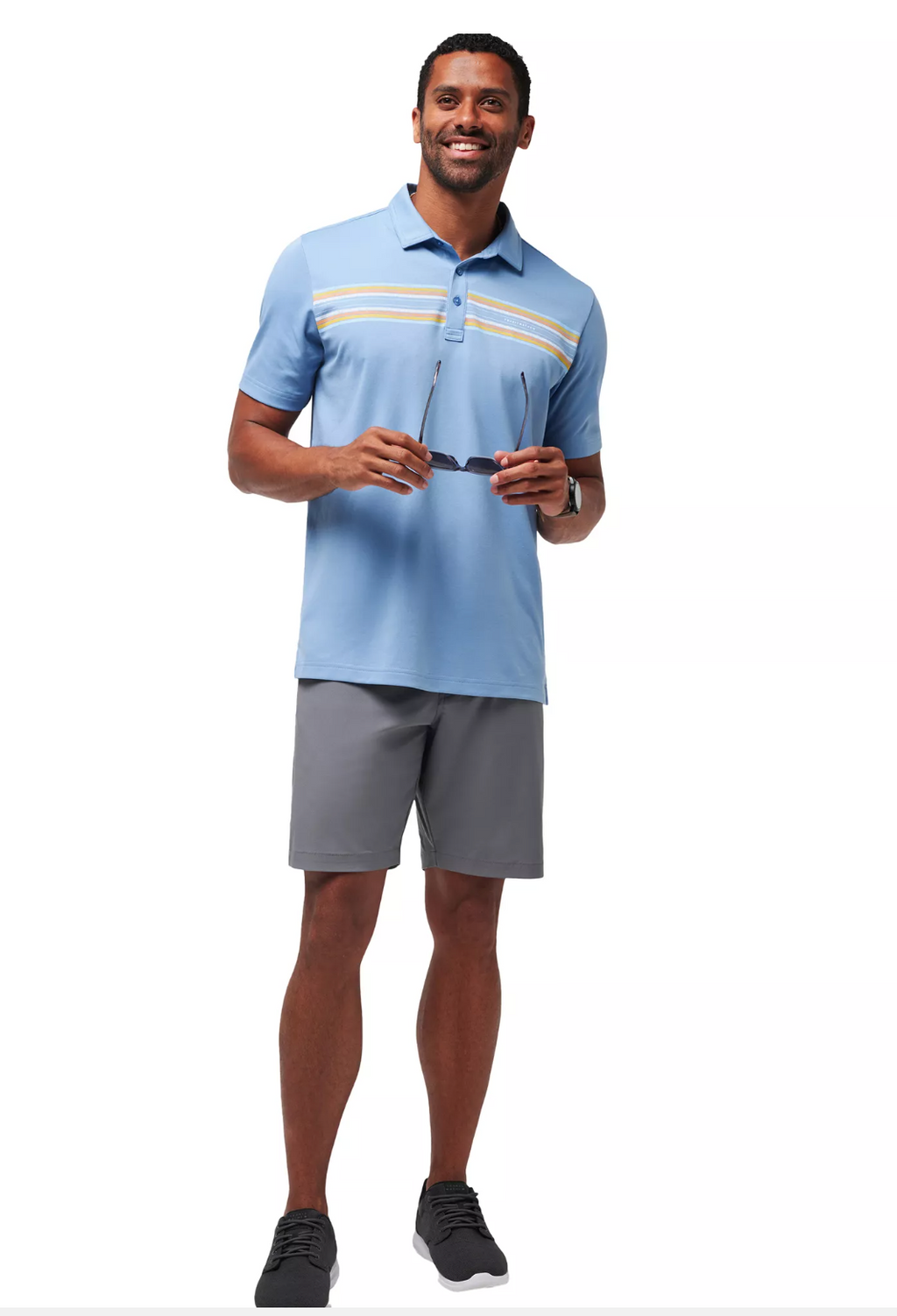 Travis Mathew Coral Beds Polo