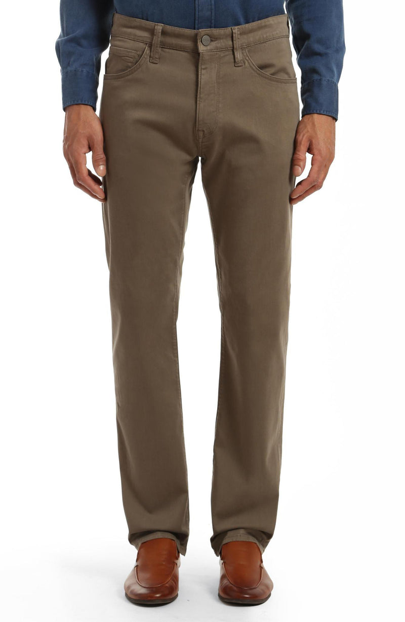 34 Heritage Charisma Relaxed Straight Leg Pants In Canteen Twill - Briggs Clothiers