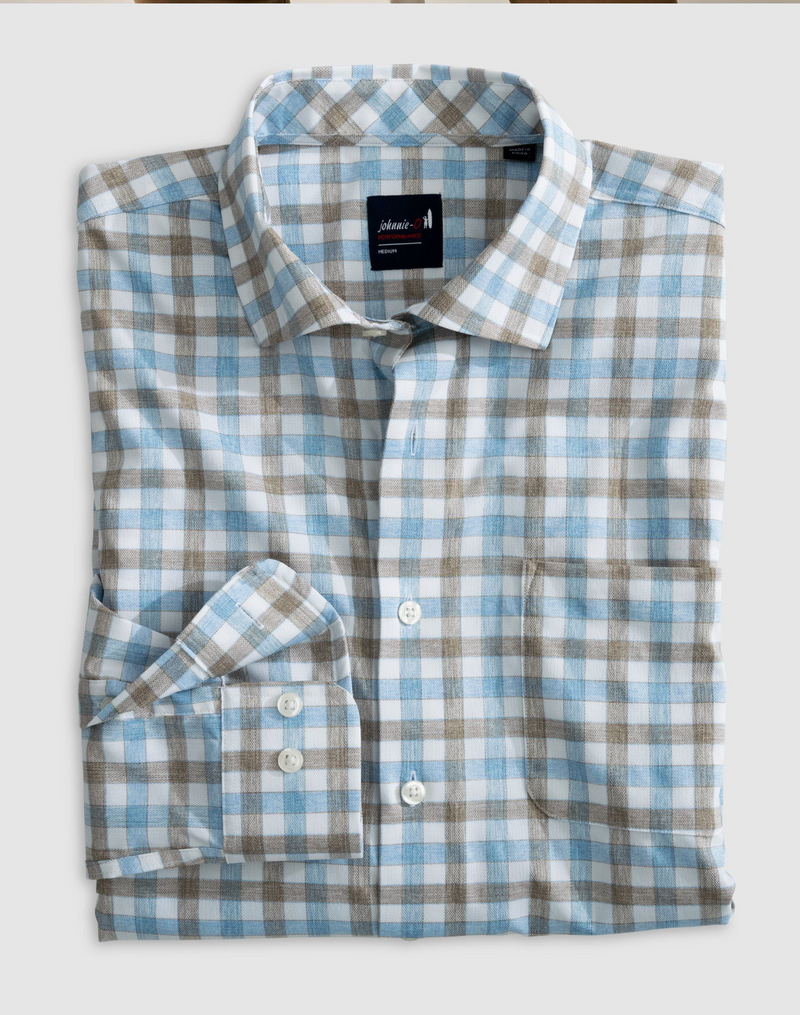 Johnnie-O McArthur Performance Button Up Shirt