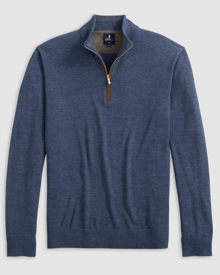 Johnnie-O Raynor Merino 1/4 Zip Sweater