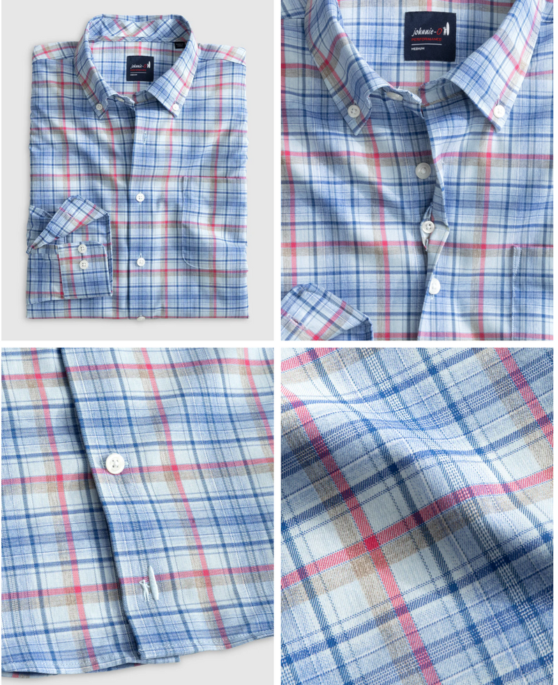 Johnnie-O Peterson Performance Button Up Shirt