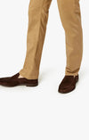 34 Heritage Courage Straight Leg Pants In Khaki Twill - Briggs Clothiers