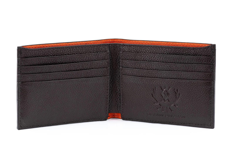 Martin Dingman Anthony Hand Finished Alligator Grain Leather Billfold - Briggs Clothiers