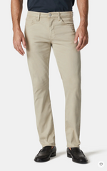 34 Heritage Courage Straight Leg Pants In Aluminum Twill