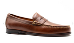 Martin Dingman Old Row Oiled Saddle Leather Penny Loafers