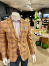 Jack Victor McAllen Windowpane Check Sport Jacket